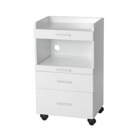 Cosmetic trolley Weelko Aux, white