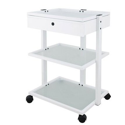 WEELKO FACILE+ TROLLEY WITH 3 SHELVES AND DRAWER 1040A