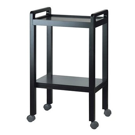 Cosmetic trolley Weelko Basic, black