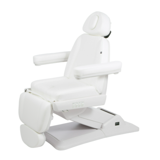 Cosmetology electric chair - bed Weelko Maxi, white 1