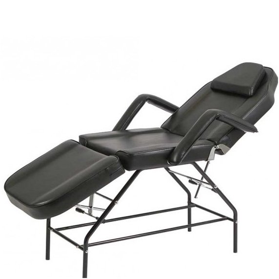 Cosmetology mechanical chair - bed Weelko Mylo, black