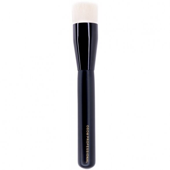 Kosmetinis teptukas OSOM Professional Flat Powder Brush, šlapiai pudrai