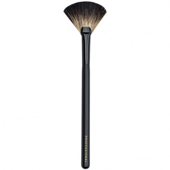 Cosmetic brush for removing excess powder, shadows, OSOM, badger hair