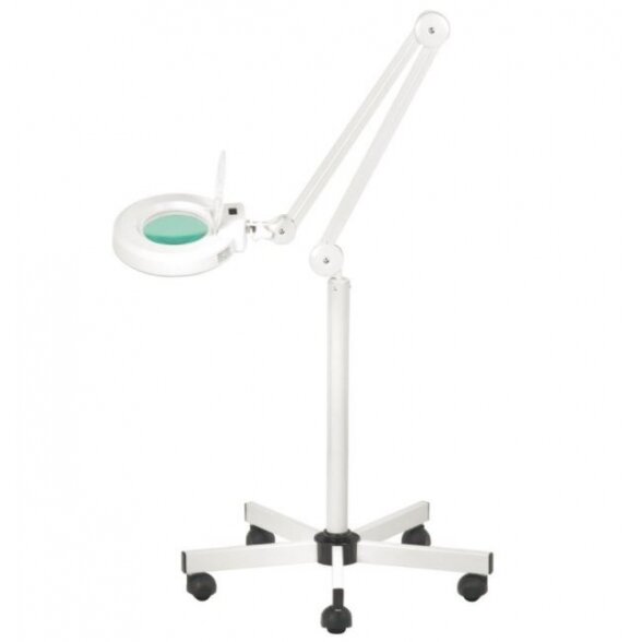 Cosmetic lamp LED with magnifying glass and stand 115247