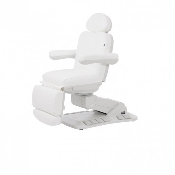 Cosmetology electric chair - bed Weelko Tella (Spain) with HEATING FUNCTION, white