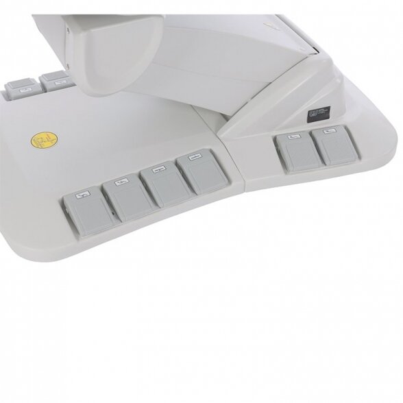 Cosmetology electric chair - bed Weelko Tella (Spain) with HEATING FUNCTION, white 2