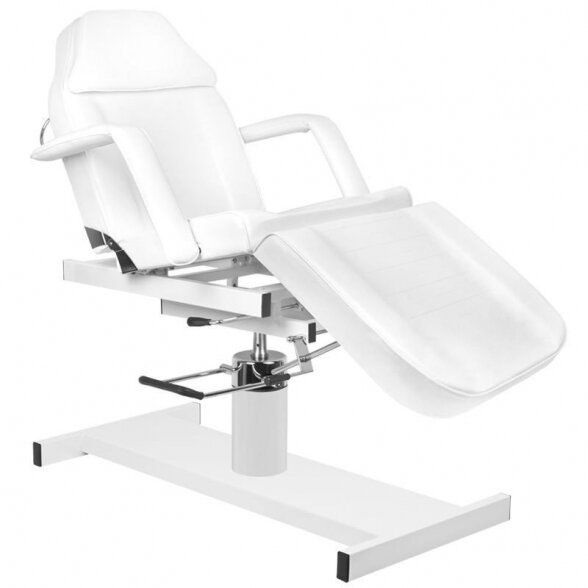 Cosmetology chair A210 with hydraulic mechanism, white 6