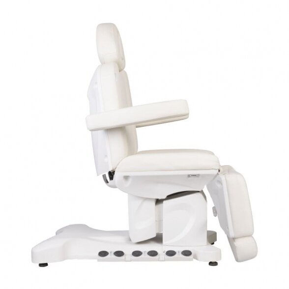 Cosmetic chair AZZURRO 708B EXCLUSIVE 3 motors, white 6