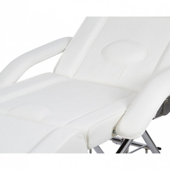 Cosmetology mechanical chair - bed Weelko Vomex, white 1