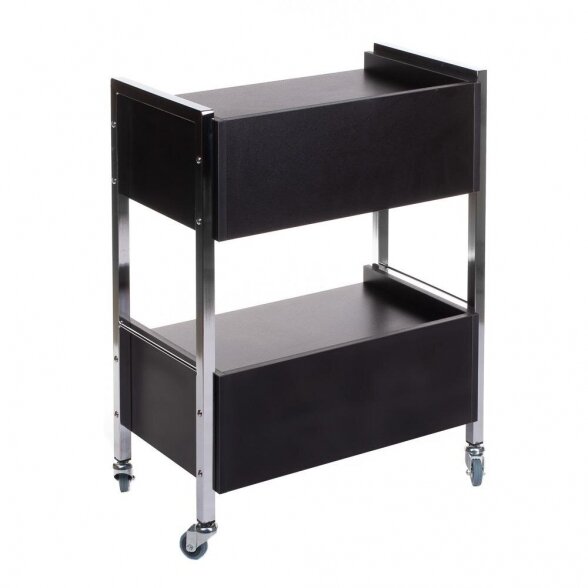 Cosmetic trolley, black BD-6004 1