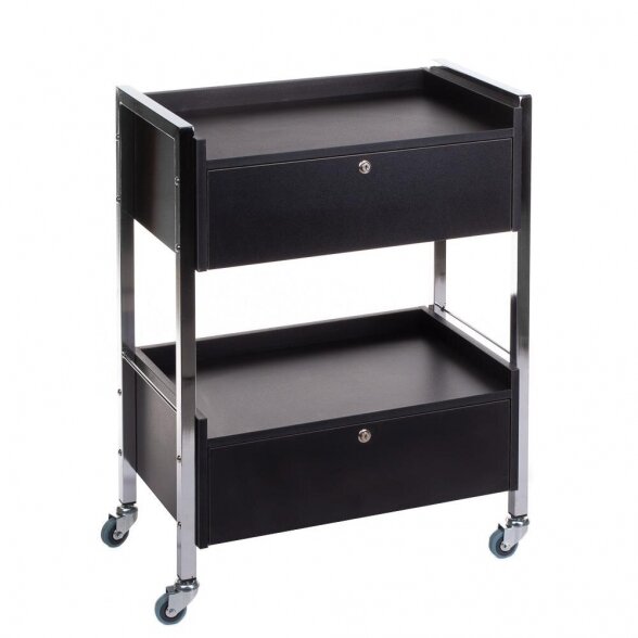 Cosmetic trolley, black BD-6004