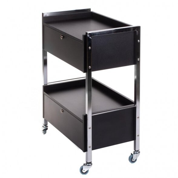 Cosmetic trolley, black BD-6004 3