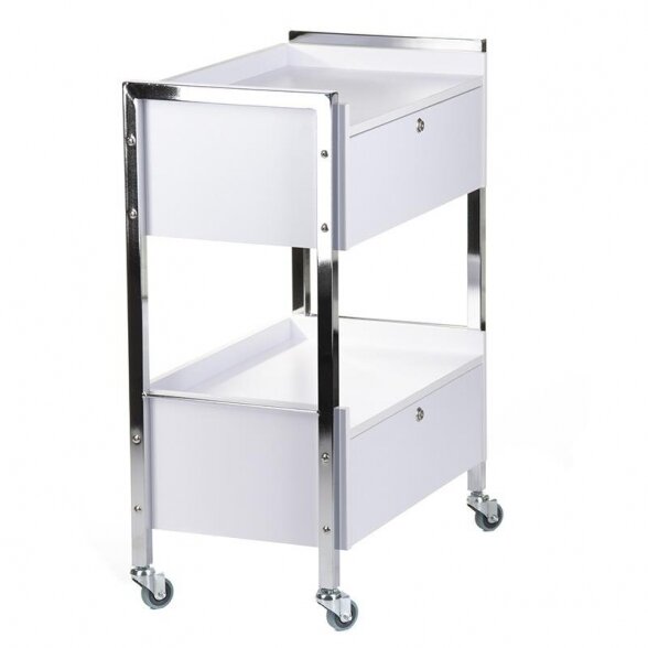 Cosmetic trolley BD-6004, white 2