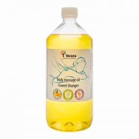 Body massage oil Orange, 1000 ml.