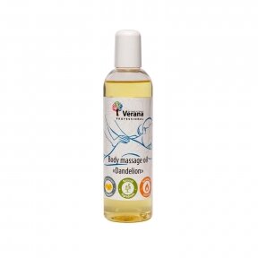 Body massage oil Dandelion Verana, 250ml