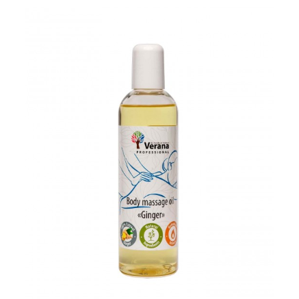 Verana body massage oil Ginger, 250ml.