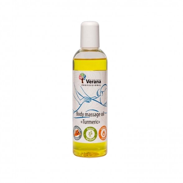 Body massage oil Turmeric Verana, 250ml