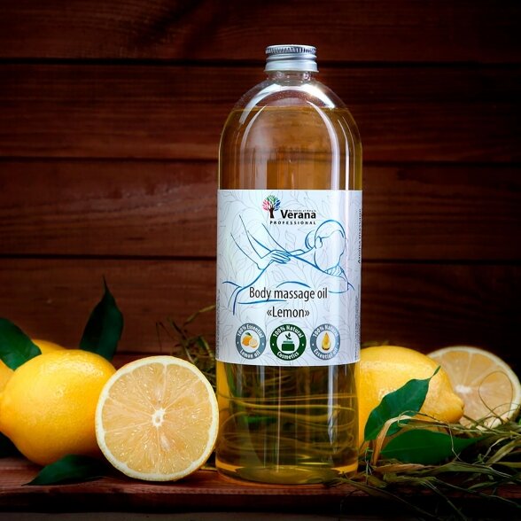 Body massage oil Lemon Verana, 250ml 1