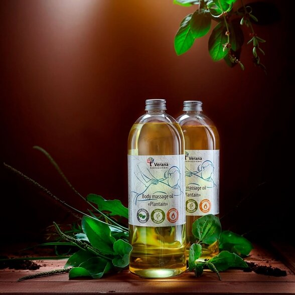 Body massage oil Plantain Verana, 250ml 1