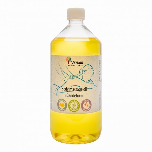 Body massage oil Kiaulpiene, 1000 ml.