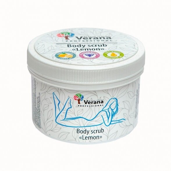 Body scrub Verana Lemon, 800g