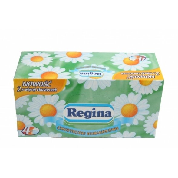 Scented cosmetic wipes Regina, 4 layers, 110 pcs.