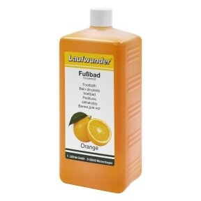 Laufwunder Footbath &quot;Orange&quot; - moisturizing, refreshing, foot bath with orange tree extract, 1L