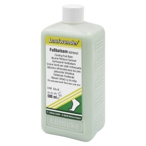 Laufwunder Fussbalsam Kuhlend, cooling foot balm, 500 ml (without dispenser)