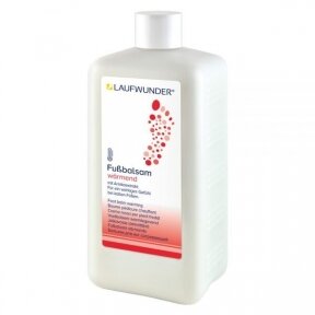 Laufwunder Fussbalsam Warmend, warming foot balm, 500 ml (without dispenser)