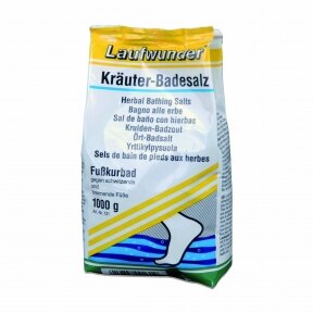 Laufwunder Herbal bath, bath salt - with herbal extracts, 1kg.