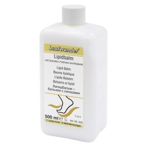 Laufwunder Lipibalm, balm with lipids, for dry and sensitive skin of the feet, 500 ml (without dispenser)