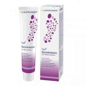 Laufwunder Sensitivbalm, foot balm with silver microparticles and ceramides, 75ml