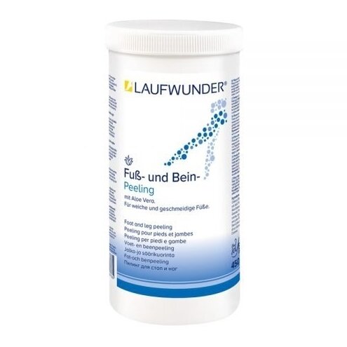 Laufwunder Peeling, exfoliating cream with aloe vera extract, 450 ml (without dispenser)