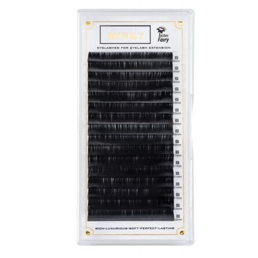 Lashes Fairy MiNKY volume blakstienos D 0.07, ilgis MIX 8-12mm