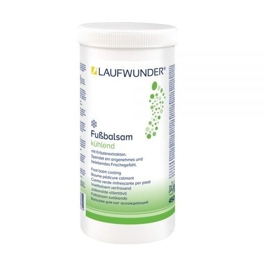 Laufwunder Fussbalsam Kuhlend, cooling foot balm, 450 ml (without dispenser)