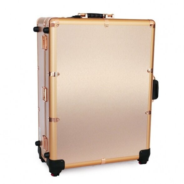 Make-up case with lighting Osom Professional GOLD 3