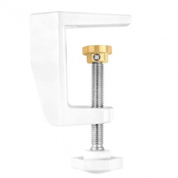 Holder for lamps-magnifiers, white color