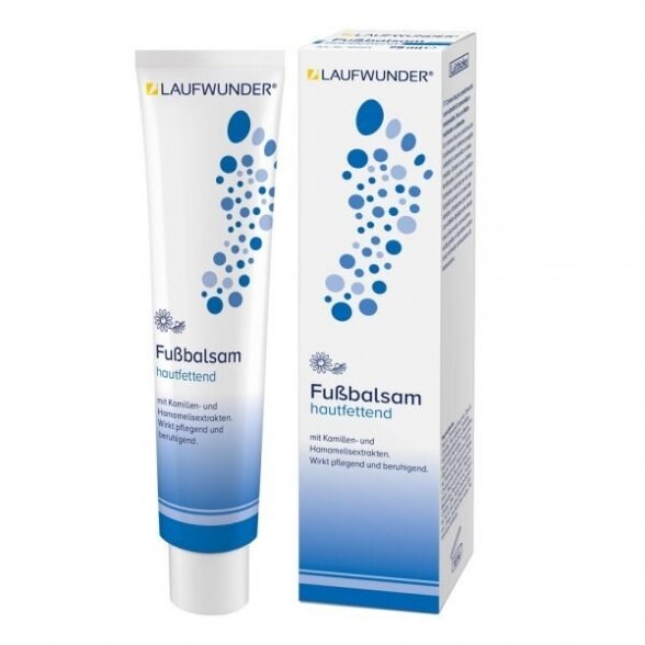 Laufwunder Foot balm, увлажняющий бальзам для сухой кожи ног, 75мл