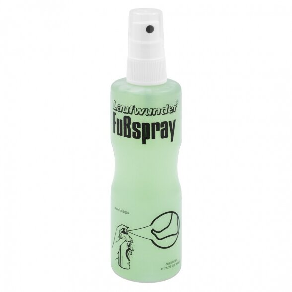 Laufwunder Footspray Fusspray, дезодорирующий спрей для ног, 125 мл 1