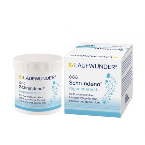 Laufwunder Schrundena, cream for cracked feet, 75 ml