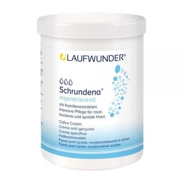 Laufwunder Schrundena, cream for cracked feet, 900 ml