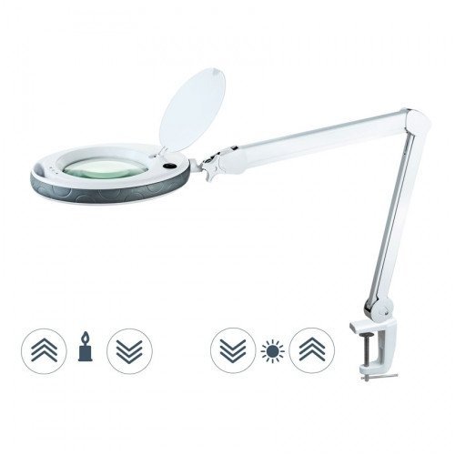 LED lamp with magnifying glass 6014-8