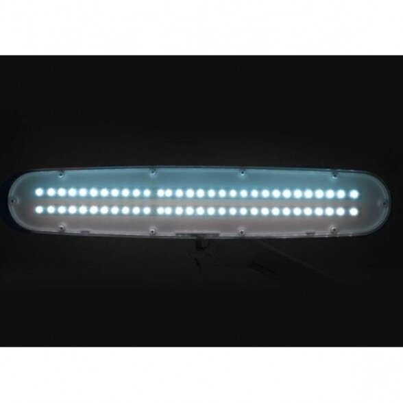 LED lempa ELEGANTE 801-S ZE su stovu, baltos sp. 4