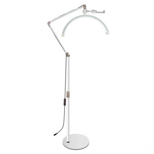 LED Lamp MOON, with stand HD-M2X, white