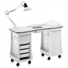 Manicure table with vacuum cleaner Rolex Double Vented (Italy)