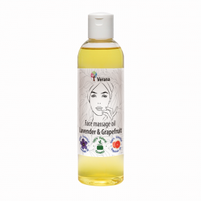 Massage face oil with Lavender and Grapefruit, 250 g