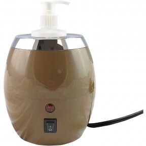 Нагреватель массажного масла + бутылка масла из полиэтилена высокой плотности емкостью 250 мл для подогрева.