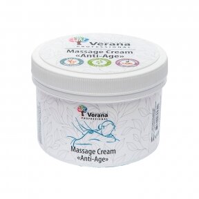 Massage cream Verana ANTI-AGE, odorless 500g.