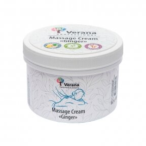 Massage cream Verana - GINGER, 500g.