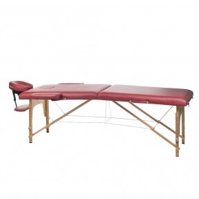 Massage stalas BS-523, burgundy